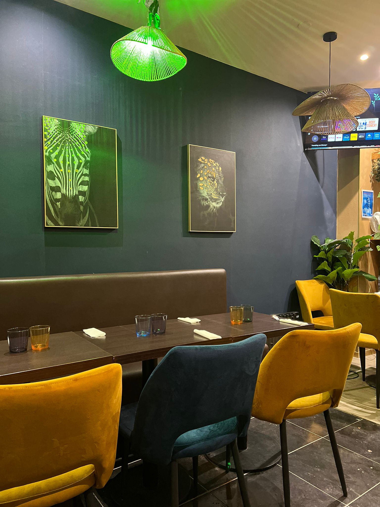 Détails de décoration africaine